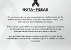 Nota de Pesar pelo falecimento de Dr. Almada Lima Filho.