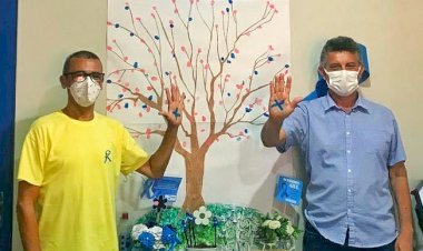 Semed adere a campanha Novembro Azul para conscientizar os servidores da Educação de Chapadinha.