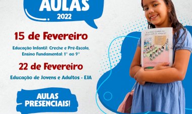 Volta às aulas 2022: confira as datas do início do ano letivo em Chapadinha.