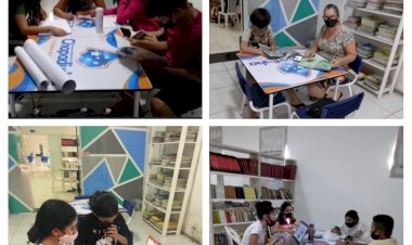 Biblioteca Pública Municipal Oliveira Roma informa que está funcionando normalmente. Viste-nos.